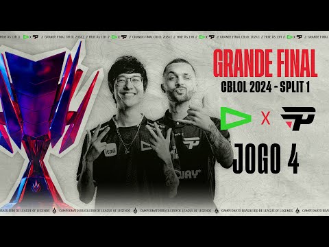 CBLOL 2024: 1ª Etapa - Grande Final | LOUD x paiN Gaming (Jogo 4)