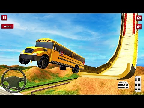 Mega Ramp Impossible Stunts 3D - Car Stunts Track Racing 2022 - Android Gameplay