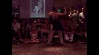 Video thumbnail for Alejandra Gutty y Octavio Fernandez @ El Yeite tango club milonga, 2014 Troilo "En este tarde gris"