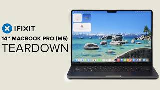 M5搭載14インチMacBook Proの複雑なバッテリー交換プロセスが公式の