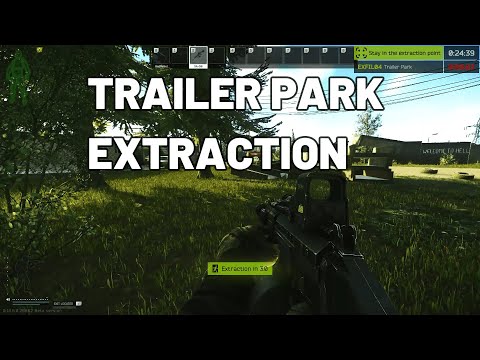 Trailer Park Extraction Guide - Customs - Escape from Tarkov #escapefromtarkov #tarkov