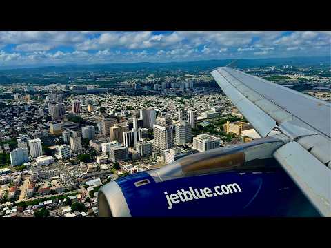 [4K] – Full Flight – JetBlue Airways – Airbus A320-232 – FLL-SJU – N645JB – B6991 – IFS 1102