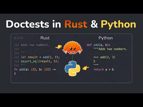 Doctests In Rust Python