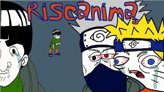 OH LEE!!!(ANIMAÇÃO)#naruto #animation #anime #rockleevsgaara #flipaclip