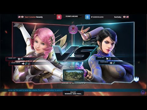 Flynn's Arcade 045 Losers Semis - Sorioku (Alisa) Vs. Nonenity (Zafina) Tekken 7