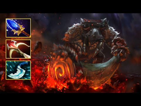 EarthShaker Mid Lane Physical Damage Build | Dota 2 New Meta Highlights 7.29