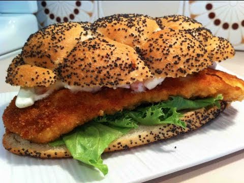 CHICKEN SCHNITZEL BURGERS