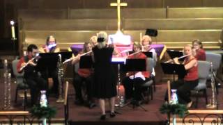 Tampa Bay Flute Choir - A Lyric Noel - Still, Still, Still  arr. Catherine McMichael