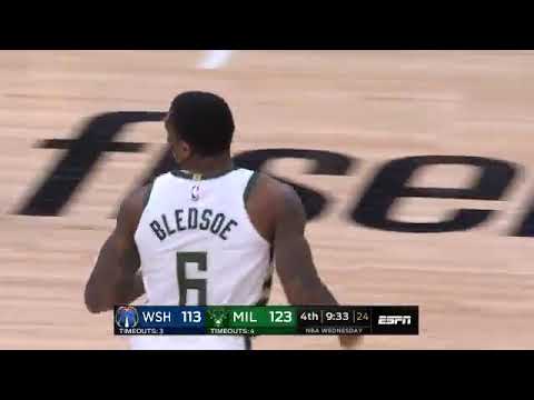 Eric Bledsoe 22 points Highlights vs. Washington Wizards