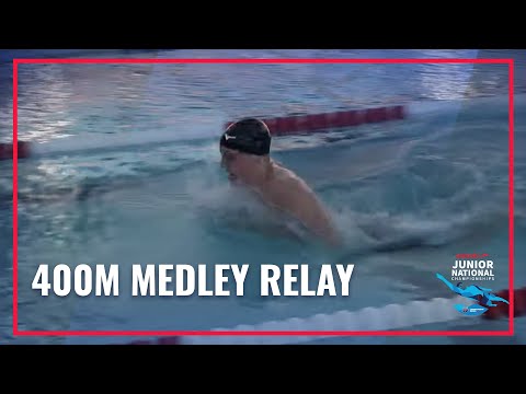 Aquajets Swim Team Wins 400M Medley Relay | 2022 Speedo Junior National Championships | Irvine CA