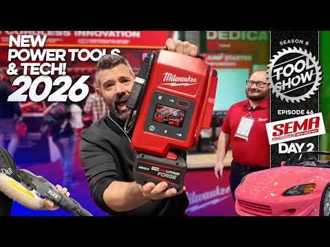 15 NEW Tools we found at SEMA 2025! Milwaukee, FLEX, Harbor Freight, Wiha, and more!
