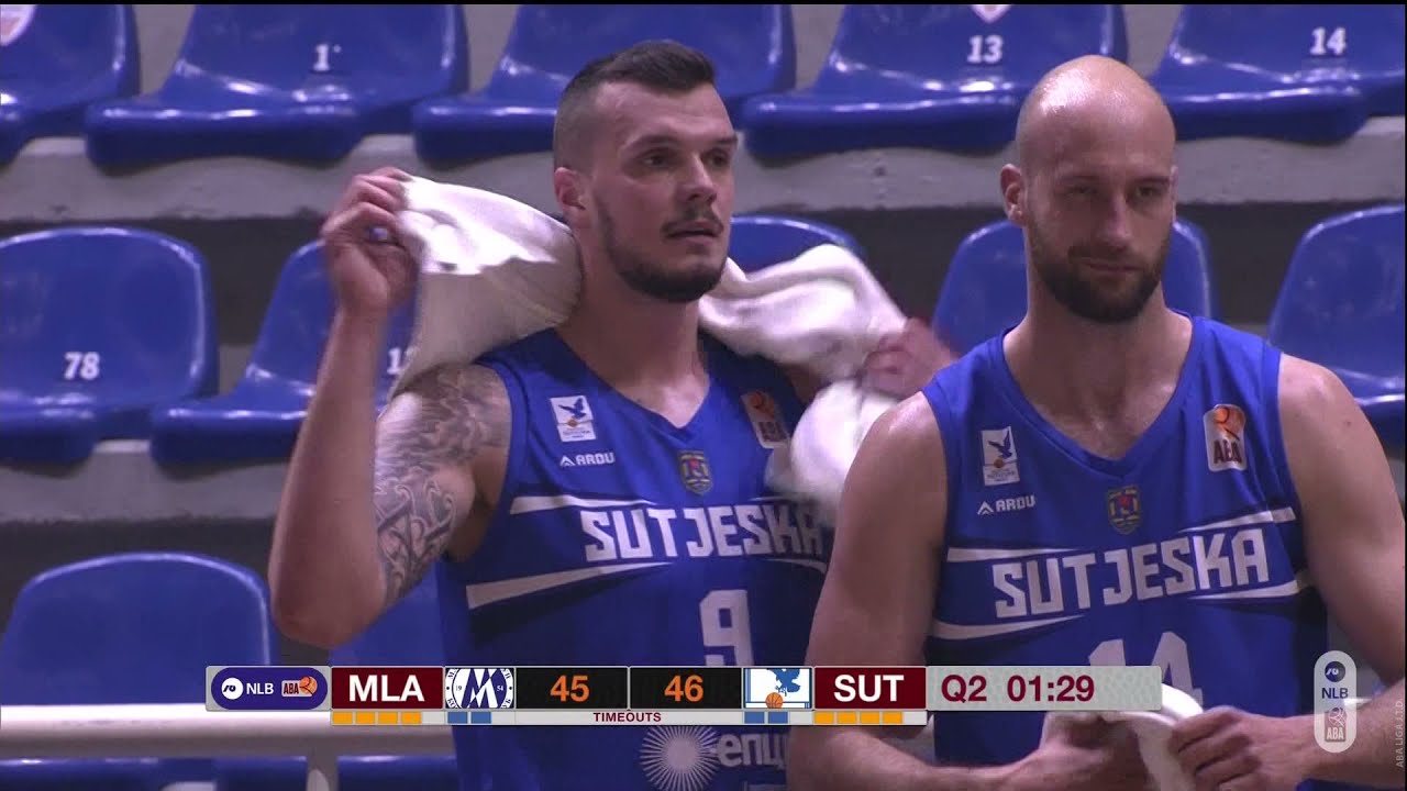 NLB ABA League 2 2021/22 highlights, Round 13: Mladost MaxBet - Sutjeska (27.3.2022)