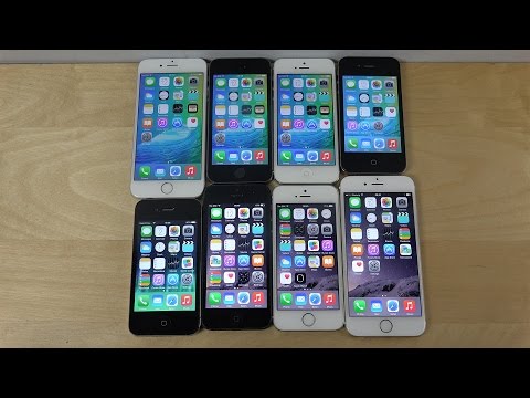 iOS 9 Beta vs. iOS 8.3: iPhone 6 vs. iPhone 5S vs. iPhone 5 vs. iPhone 4S - Benchmark Speed Test!