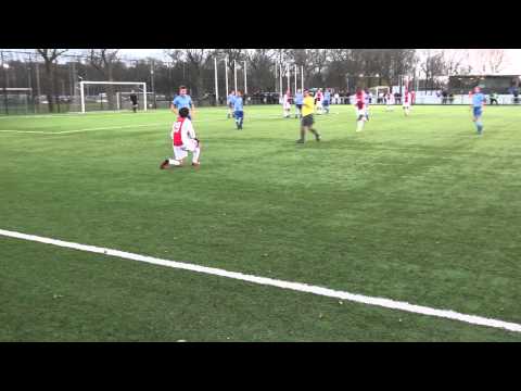 Impressie FC Utrecht B2 vs. Ajax B2,  30-11-2013
