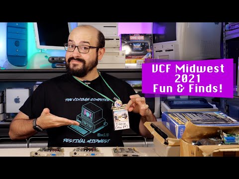 My First Vintage Computer Festival Midwest - What did I find? (VCF Midwest  2021)