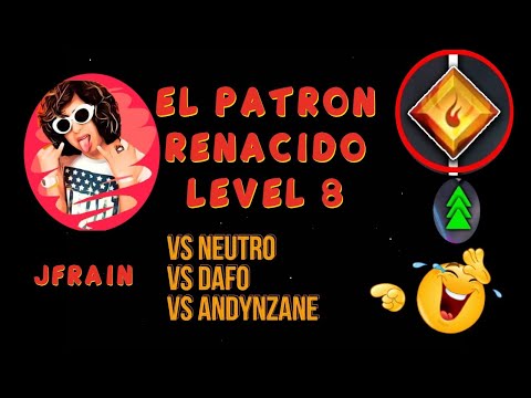 EL PATRON (JFRAIN)  SE PARA DURISIMO VS NEUTRO, DAFONSEKA, JOSEPCR, Y ANDYNZANE / / MODO DIABLO