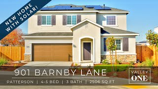901 Barnby Ln: Brand-New 4-5 Bedroom K Hovnanian Home For Rent in Patterson, CA w/Solar  & Huge Yard