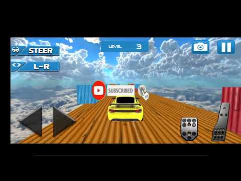 Impossible Tracks Car Mountain Climb Stunts racing game || Level 3