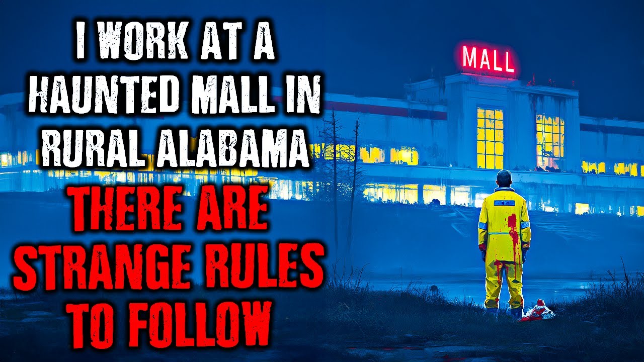 I work at a Haunted Mall in Rural Alabama, There are STRANGE RULES to follow !