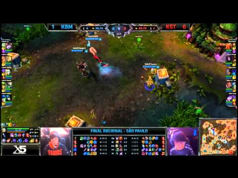 Brazil Regional Season 2014 Ro4: Keyd Stars vs KaBuM! e-Sports G2 (20.07.2014)