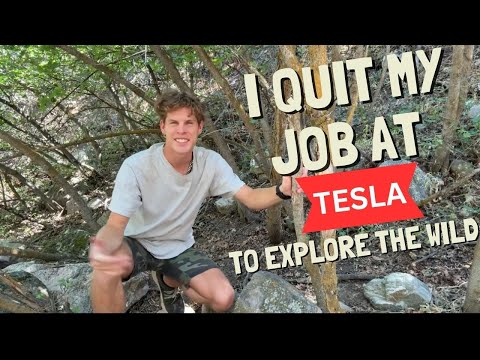 I quit my 9-5 job at TESLA to explore the wild! #camping #wildlife #hiking #nature #naturelovers