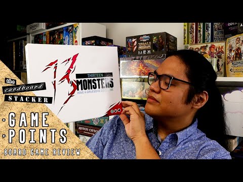 13 Monsters | Game Point (Review) | The Cardboard Stacker
