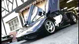 Wyclef Jean and his partial car collection - Mclaren F1!!