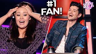 She's Danny's Number 1 Fan...Wait Until You Hear Her SING | The Voice