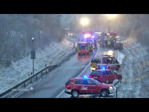 Chaos nach Schneefall