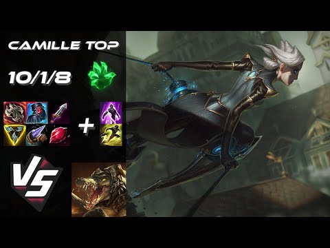 TOP Camille vs Renekton - NA Challenger Patch 25.21