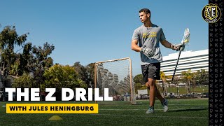 THE Z DRILL | At Home Lacrosse Workout