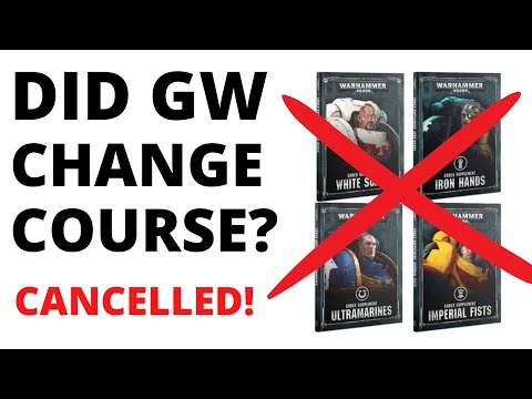 Did Games Workshop CANCEL a Major Space Marine Release? Ultramarines and Codex Chapter Rules...