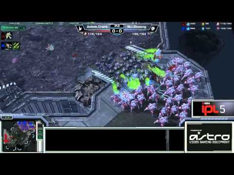 SC2 CranK vs BBoong PvZ Game 1 IPL 5 Losers Round 5 Starcraft 2 Tournaments