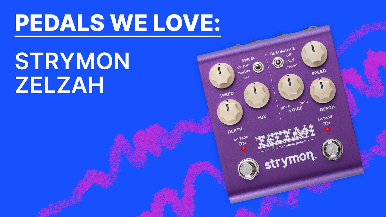 Zelzah Phaser & Modulation - Strymon Zelzah Phaser & Modulation - Strymon