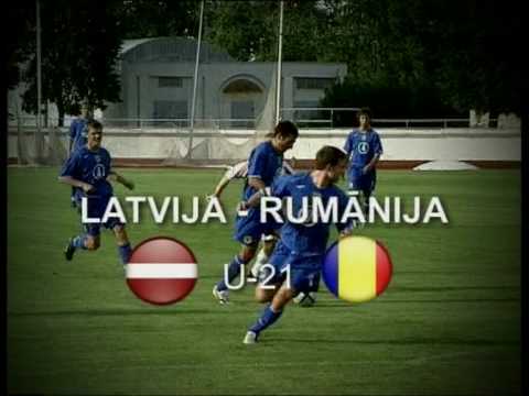 FUTBOLS: Latvija U21 - Rumānija U21
