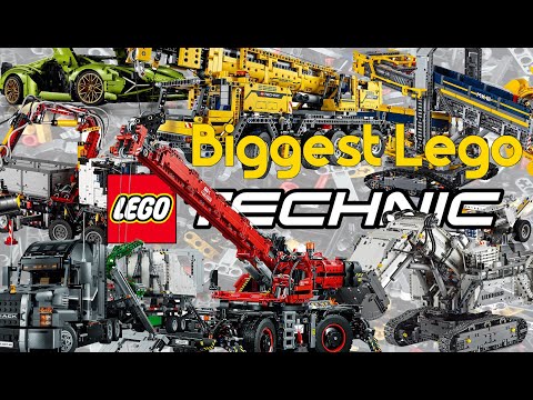COMPILATION BIGGEST Lego Technic Sets of All Times