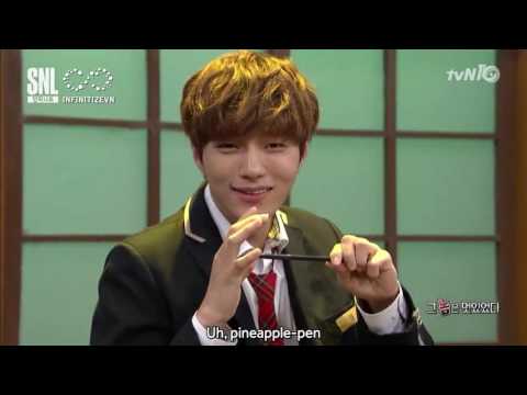 [INFINITIZEVN][Vietsub] INFINITE Namu + Myungsoo's aegyo - SNL Korea 8
