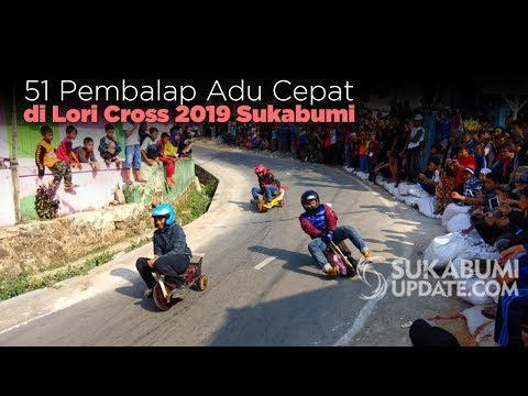 Video: 51 Pembalap Adu Cepat di Lori Cross 2019 Sukabumi