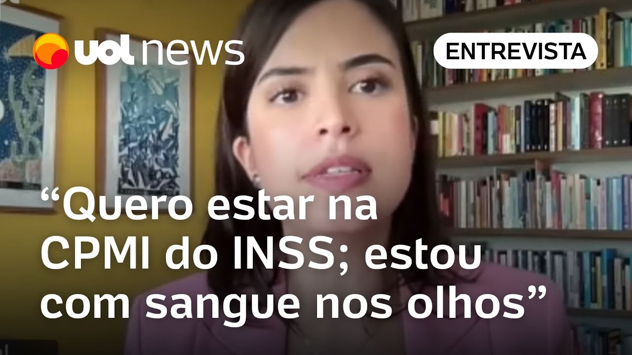 INSS: Tabata diz que não foi convidada para ser relatora de CPMI, mas que está com sangue nos olhos