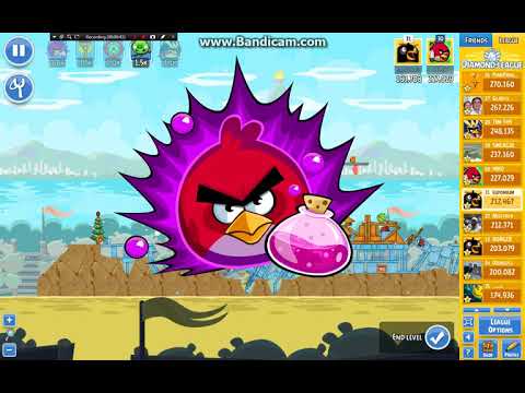 Angry Birds Friends/ Sporty Pigs tournament, week 295/2, level 4