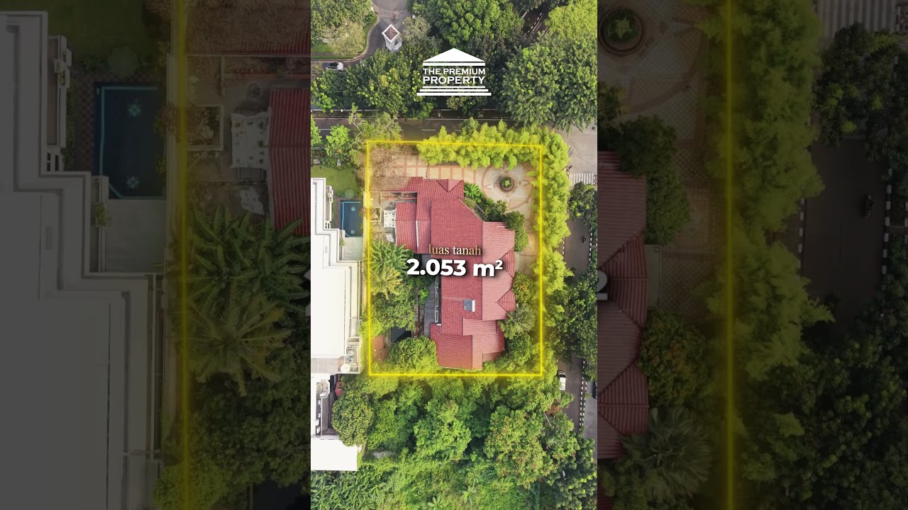 Langka! Tanah di Permata Hijau Seberang Apt Providence. Zona Commercial. Cocok Hotel, Kantor, Dll