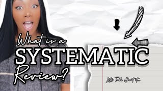 What is a Systematic Review? || Psychology || My Therapy Files