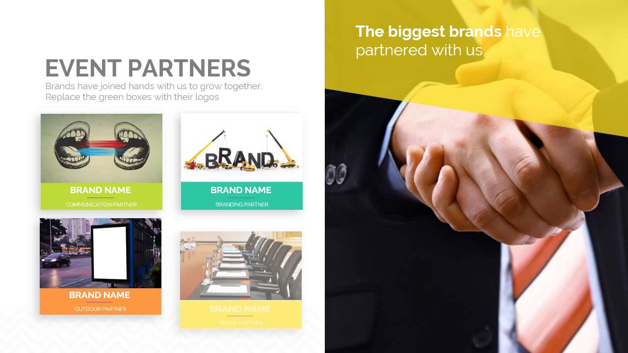 Event Sponsorship Deck Template