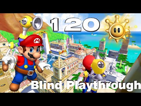 COLLECTING THEM ALL!!! (Mario Sunshine Blind Playthrough, All 120 Shines)