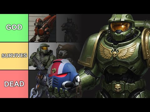 Could EVERYONE in HALO Survive WARHAMMER 40K?!