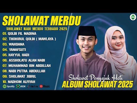 QOLBI FIL MADINAH - ALFINA NINDIYANI FT DANUARTA FULL ALBUM (LIRIK) SHOLAWAT NABI MERDU TERBARU 2025