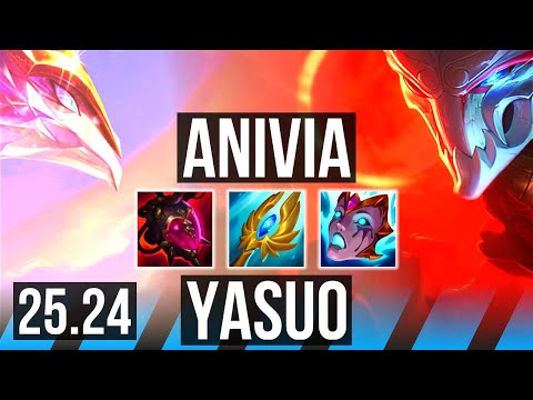 ANIVIA vs YASUO (MID) | 35K damage | NA Challenger | 25.24