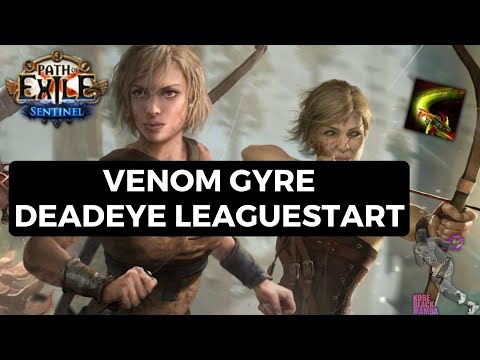 [PoE 3.18] Venom Gyre Deadeye League Starter in BPL - Kind of a Disaster and Miracle