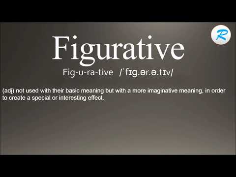How to pronounce Figurative