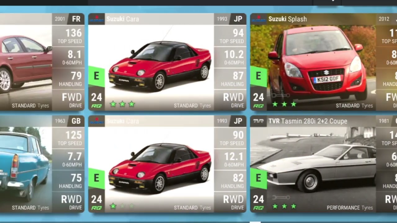 Top Drives best uncommon 